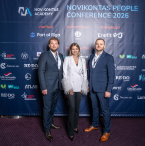OJ Crew Group CEO Artur Trus at Novikontas event
